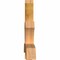 Ekena Millwork Davenport Rough Sawn Timber Gable Bracket, Western Red Cedar, 96"W x 40"H x 6"D x 6"F, 10/12 Pitch GBW096X40X0606DAV00RWR - alternate 3